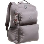 Kipling Kagan Laptop Backpack - Cool Grey Tonal