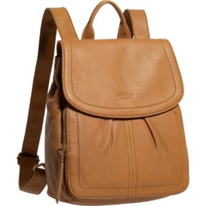American Leather Co. Marino Backpack - Leather, Cafe Latte