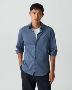 Sylvain Shirt in Structure Knit